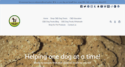 Desktop Screenshot of cbddogtreats.com